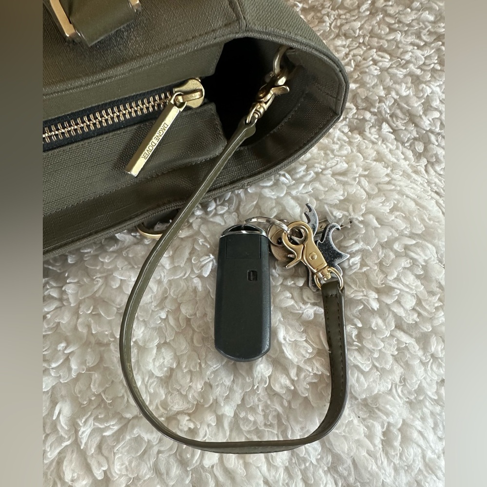 Olive Green Dagne Dover bag - Picture 3 of 15